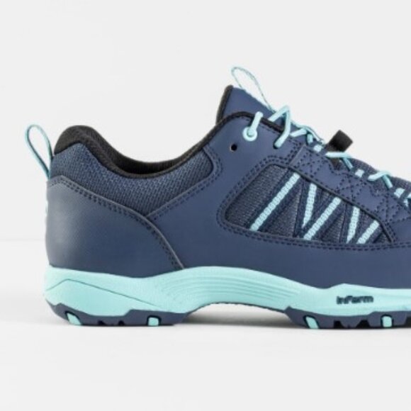 Bontrager SSR Women's Multisport Bike Shoe 42 Blue/Miami Green - Picture 5 of 5